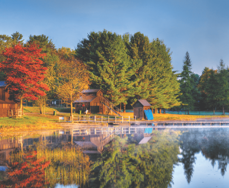 Lake at Camp Tamarack